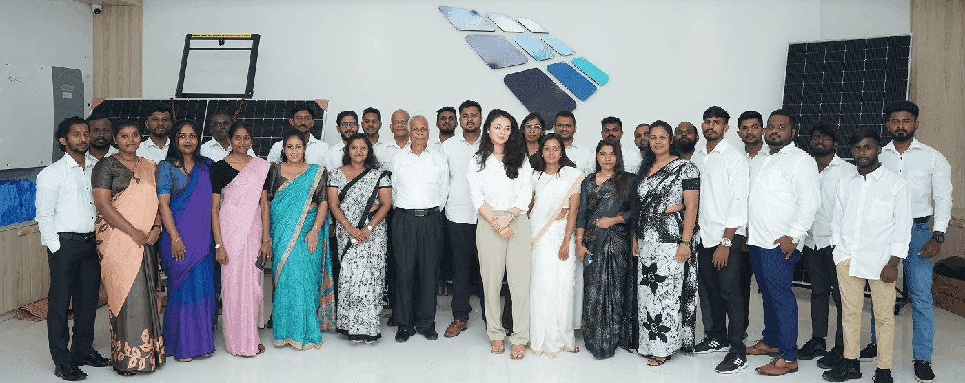 Gunda Power dedicated solar industry team in Sri Lanka